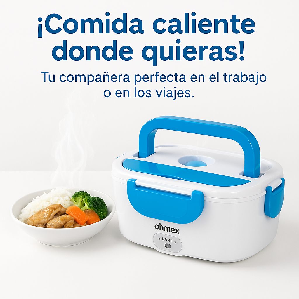 Lonchera eléctrica portátil AZUL