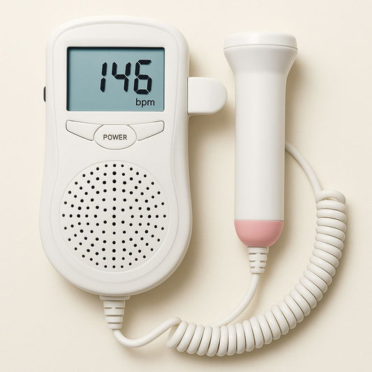Escucha los Latidos de tu bebe con este Doppler Fetal Portátil